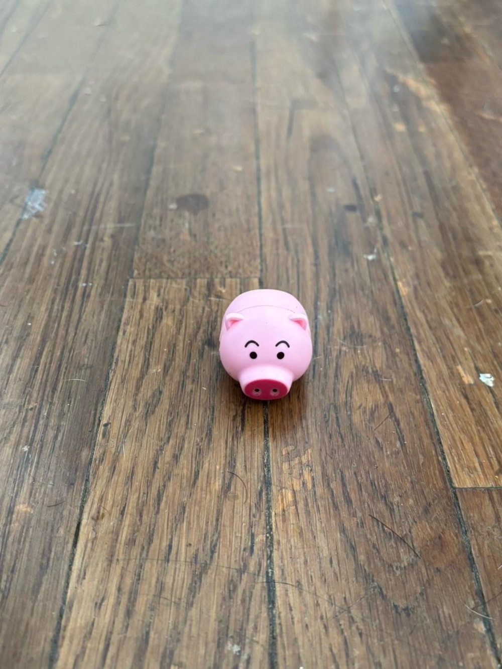 mini pig toy with wheels